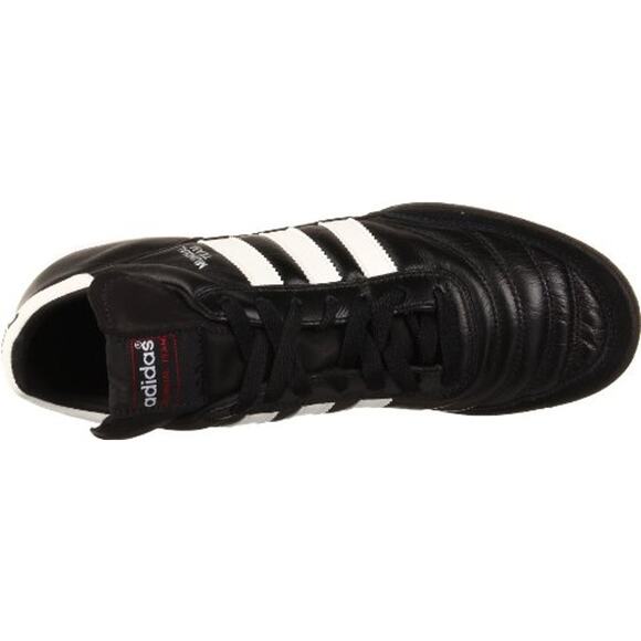 NWT adidas Mundial Team Men's Turf Soccer Shoes Black/White/Red Size 8 M